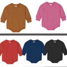 Load image into Gallery viewer, Unisex Sweatshirt Bubble Romper