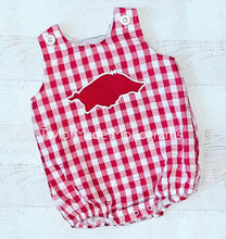 Load image into Gallery viewer, Red Gingham Bubble