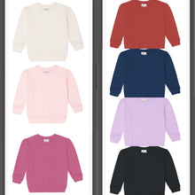 Load image into Gallery viewer, Girls Puff Sleeve Sweatshirt
