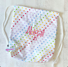 Load image into Gallery viewer, Drawstring Sling Backpack