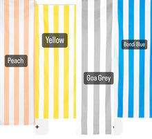 Load image into Gallery viewer, Quick Dry Stripe Towels