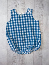 Load image into Gallery viewer, SALE Aqua Check Bubble- 6M