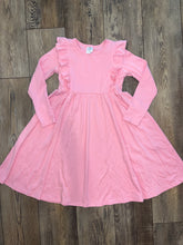 Load image into Gallery viewer, SALE LS Twirl Ruffle Dress 8