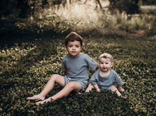 Load image into Gallery viewer, Summer Waffle Toddler Top & Bottom Set
