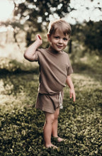 Load image into Gallery viewer, Summer Waffle Toddler Top & Bottom Set