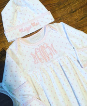 Load image into Gallery viewer, Gingham Polka Dot Magnolia Baby