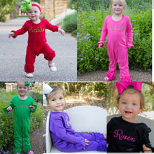 Load image into Gallery viewer, Girls Ruffle Romper