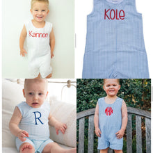Load image into Gallery viewer, Boys Seersucker/Gingham Jon Jon