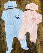 Load image into Gallery viewer, Regular Stripe ZIP Magnolia Baby