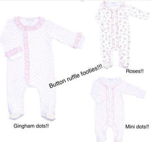 Load image into Gallery viewer, Ruffle Button Footie from Magnolia Baby