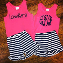 Load image into Gallery viewer, Girls Summer Tank Set