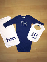 Load image into Gallery viewer, Baby Boy Gown Set