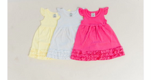 Load image into Gallery viewer, Girls Ruffle Tank Dresses w/ Ruffle Sleeve