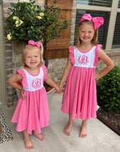 Load image into Gallery viewer, Girls Short Sleeve Twirl Dresses