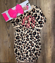 Load image into Gallery viewer, Cheetah Baby Gown