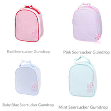Load image into Gallery viewer, Seersucker Gumdrop Lunchbox