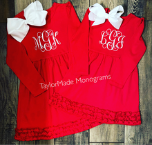 Load image into Gallery viewer, Girls Ruffle Dresses Long Sleeve