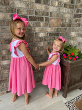 Load image into Gallery viewer, Girls Short Sleeve Twirl Dresses