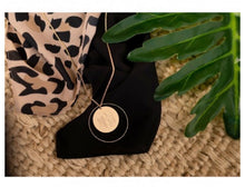 Load image into Gallery viewer, Hoop Monogram Necklace
