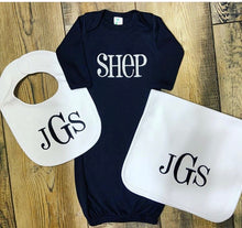 Load image into Gallery viewer, Baby Boy Gown Set