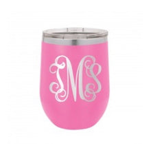 Load image into Gallery viewer, Monogrammed Insulated 12oz Tumbler