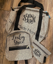 Load image into Gallery viewer, Cheetah Seersucker Items