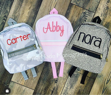 Load image into Gallery viewer, Seersucker Backpacks