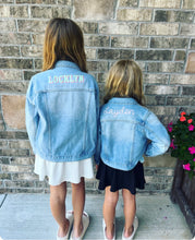 Load image into Gallery viewer, Youth/Toddler Jean Jacket
