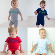 Load image into Gallery viewer, Boys Knit Romper
