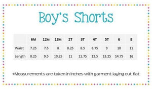 Boys Seersucker/Gingham Shorts w/ MONOGRAM