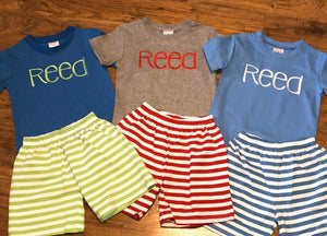 Boys Knit Summer Set