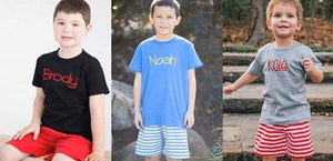 Boys Knit Summer Set