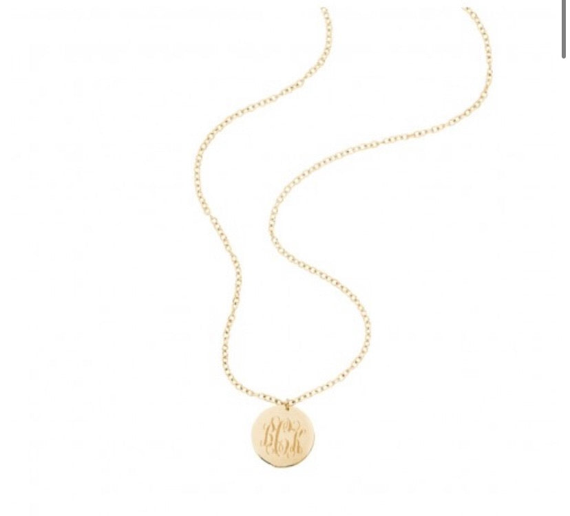 Monogram Necklace