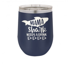 Load image into Gallery viewer, Mama Shark Insulated 12oz Tumbler
